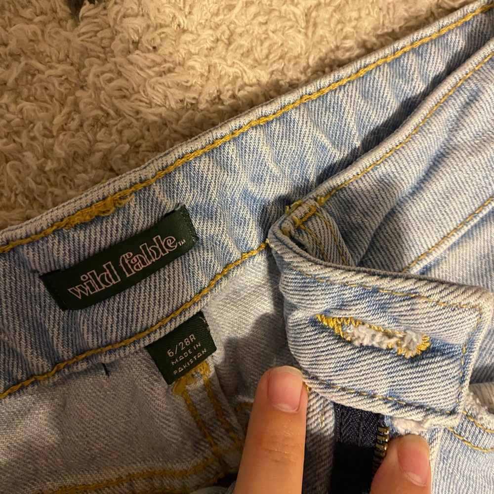 Wild fable ripped jeans